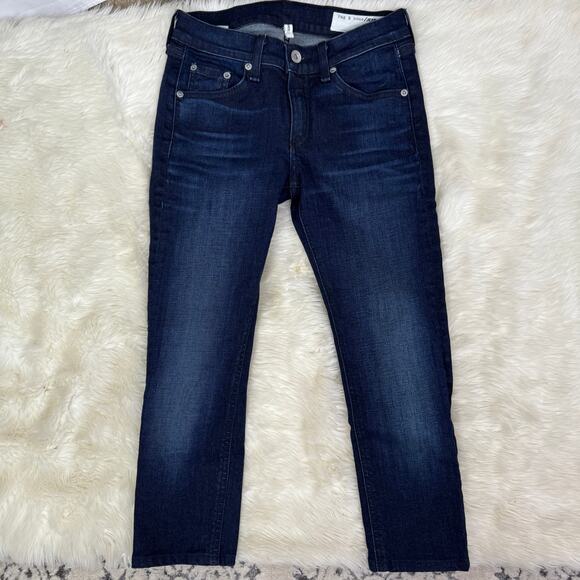 Rag & Bone Ankle Skinny in Southgate Jean Size 25 Altered Length Inseam 21" - Picture 8 of 11